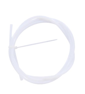 2mmx4mm 3D Yazıcı PFTE Teflon Boru - Beyaz - 50cm