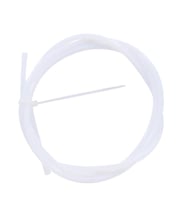 2mmx4mm 3D Yazıcı PFTE Teflon Boru - Beyaz - 50cm