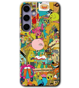 Galaxy S24 Plus Kılıf HD Desen Baskılı Kılıf - Süper Çizgi Kahramanlar 2