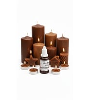 Sıvı Mum Boyası - Kahverengi - 30 ml