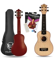 Fourtune Loki SP-21NT Soprano Naturel Ukulele Seti (Başlangıç Seviye)
