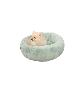 Rahat ve şık 55x55cm Kedi ve Köpek Yatağı - Mint renk