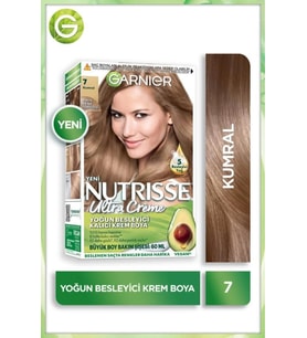 Garnier Nutrisse Yoğun Besleyici Kalıcı Krem Saç Boyası 7 Kumral