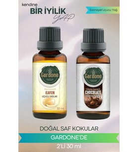 Kavun + Çikolata ( Oda Kokusu Aroma Terapi Buhurdanlık / Difüzör Yağı ) Set 2 Adet x 30 ML