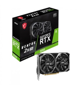MSI GEFORCE RTX 3050 VENTUS 2X XS 8G OC GDDR6 HDMI DP DVI 128Bit