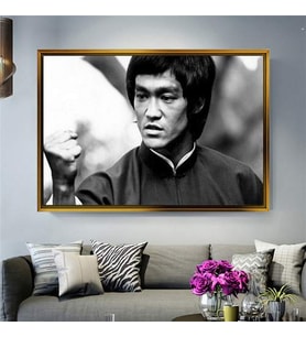 Altın Çerçeveli dekoratif tablo a894 (Gold)