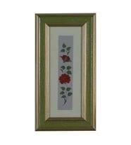 e38 EL İŞÇİLİĞİ SULU BOYA TABLO  17 x 34 cm - 5961