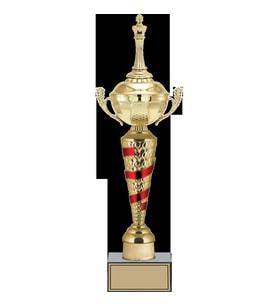 ODAK KUPA - Figürlü Kupalar - Satranç Figürlü Kupalar FG-078 C - 46 cm