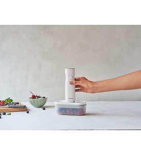 Zwilling Fresh & Save Vakumlu Saklama Kabı, S, Plastik, Yarı Şeffaf-Gri (Çok Renkli)