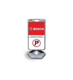 Bosch  Reklam ve Yönlendirme Uyari Dubasi A Tabela Gri