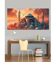 Kanvas Tablo Ezan Vakti Ayasofya