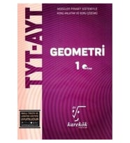 Karekök Yayınları Tyt Ayt Geometri 1. Kitap Konu Anlatımı Soru Bankası (Çok Renkli)