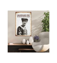 Ahşap Retro Mdf Poster , Komik Sözler , Duvar Yazıları , Manzara ,  Tarih , Edebiyat - Tbl0438