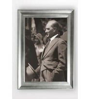 Gümüş Çerçeveli Atatürk Tablo a809