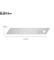 OLFA LB-10 Standart Geniş Maket Bıçağı Yedeği (10 lu)