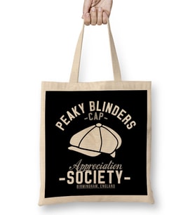 Peaky Blinders Cap Appreciation Society Birmingham Bez Çanta Uzun Saplı