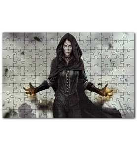 Cakapuzzle The Witcher 3 Vahşi Av Puzzle Yapboz MDF (Ahşap) (120 Parça)