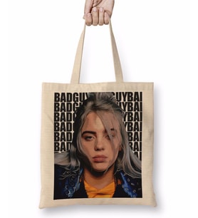 Billie Eilish 03 Bez Çanta Uzun Saplı