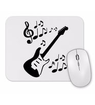 Ritmik Gitar Müzik Nota Mouse Pad