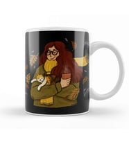 Catlady Cozy Cat Lady Kupa Bardak Porselen
