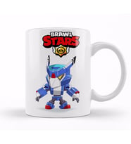 Brawl Stars  Karanlık Mecha Crow Kupa Bardak Porselen