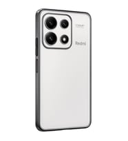Xiaomi Poco X6 Pro Kılıf Razer Lensli Silikon - Gümüş
