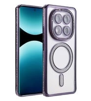 Newface Xiaomi Redmi Note 15 4G Joke Simli Magneticsafe Kılıf - Derin Mor