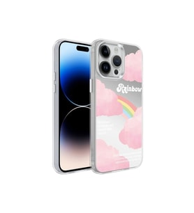 Apple iPhone 14 Pro Uyumlu Kılıf Airbagli Parlak Tasarımlı Zore Mimbo Kapak (Model 6)