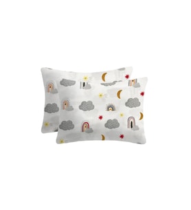 Flanel ( Pazen ) Fermuarlı Bebek Yastık Kılıfı 35x45 ( 2 Adet )