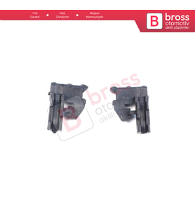 Audi A3 8L A4 B5 B6 A6 4B için Sunroof Su Tahliye Oluk Plakası Kaydırıcı Bağlantı Plastik Ayakları