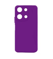 Infinix Note 30 Uyumlu Kılıf Zore Biye Silikon (Mor)
