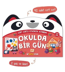 Cırt Cırtlı Etkinlik Kitabım – Okulda Bir Gün (2+ Yaş)