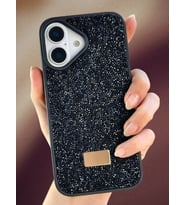 İphone 17 İle Uyumlu İnce Parlak Taşlı Premium Sw Telefon Kılıfı