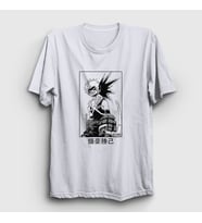 Presmono Unisex Beyaz Bakugo Smile Anime Boku No Hero Academia T-Shirt 234368tt