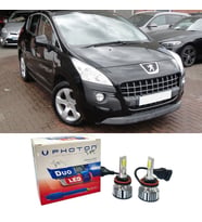 Peugeot 3008 Led Xenon Uzun Far Ampulü H7 Duo Yeni Seri Beyaz 2010-2013