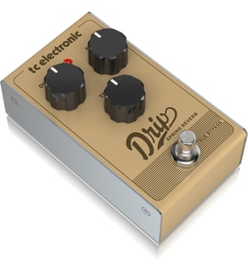 Tc Electronic DRIP SPRING REVERB Köpüklü Reverb Sesi için Ayarlanabilir Dwell, Mix ve Ton ile Retro Spring Reverb