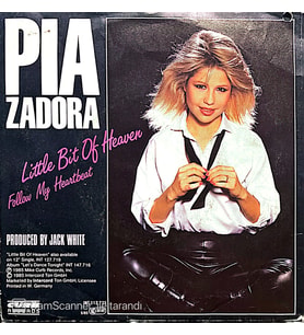 Pia Zadora Little Bit Of Heaven 45lik Plak (Karışık)