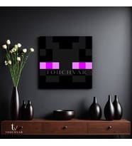 Kare Kanvas Tablo Enderman Oyuncu Oyun Tablosu Ev Ofis Duvar Dekoru