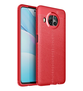Mi 10T Lite Kılıf Auto Focus Kapak - Kırmızı