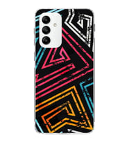 Samsung Galaxy M23  Kapak Eskitme Tasarımlı Şeffaf  Kılıf