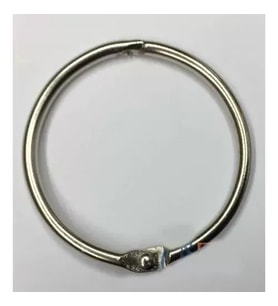 Kilitli Yuvarlak Halka, 4cm - 100 Adet