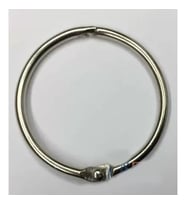 Kilitli Yuvarlak Halka, 4cm - 100 Adet