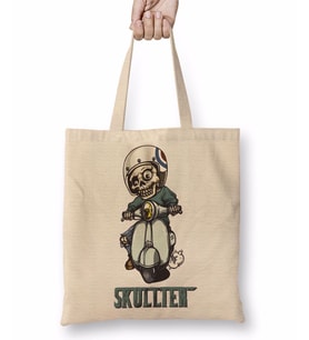 Skullter Zombie Bez Çanta Uzun Saplı