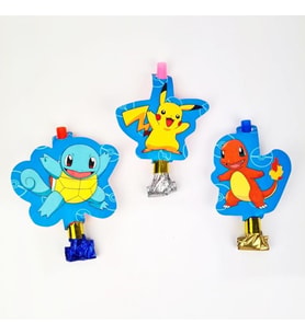 Kaynana Dili POKEMON parti düdüğü 6LI