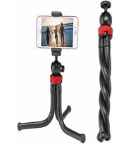 Lexroo Esnek Monopod Tripod Youtuber Yayıncılar ve Sosya Medya için İdeal 30cm Ahtapot 360 Derece