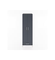 Hyperion Dolap 5 Raflı Tek Çekmeceli Tek Askılı 60x44x195 Antrasit-Antrasit