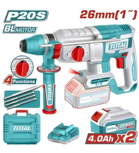Total LI-ION AKÜLÜ KIRICI DELİCİ 2x4.0AH TRHLI202682E