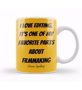 Steven Spielberg Quote Kupa Bardak Porselen