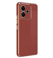 Newface Xiaomi Redmi 13 4G Kılıf Volet Silikon - Kırmızı