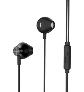 TAUE101BK Mikrofonlu Kulakiçi Kulaklık 3.5mm jack girişli